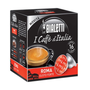 Capsule Bialetti I Caffè d'Italia, Roma, Espresso Medium, 16 Capsule Capsule Bialetti I Caffè d'Italia, Roma, Espresso Medium, 16 Capsule