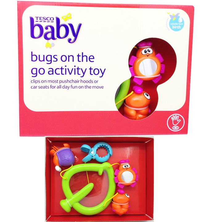 Подаръчен комплект Играчки Tesco Baby Дрънкалки, 355017