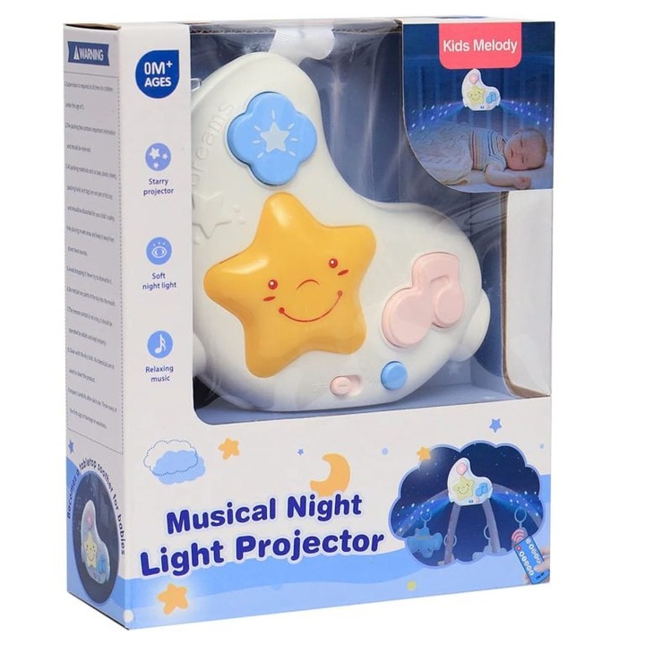 Lampa de veghe bebe Luna si Steluta