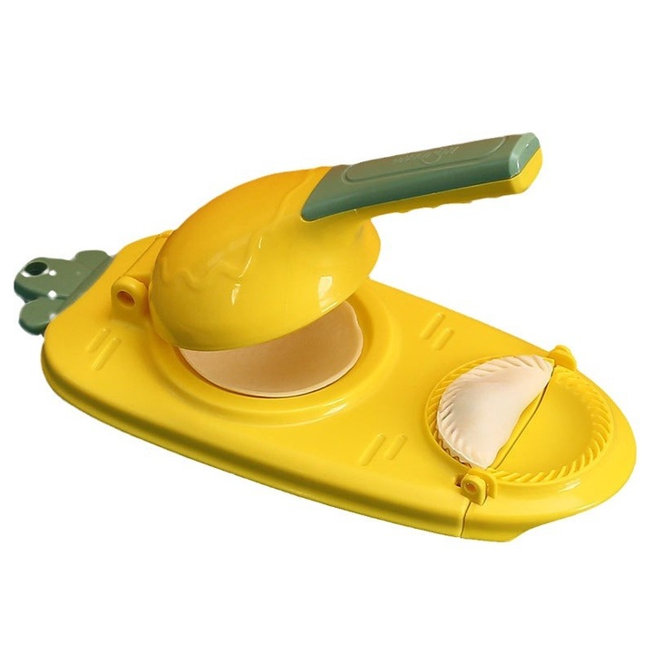 Masina de galuste 2-in-1, Plastic, Galben