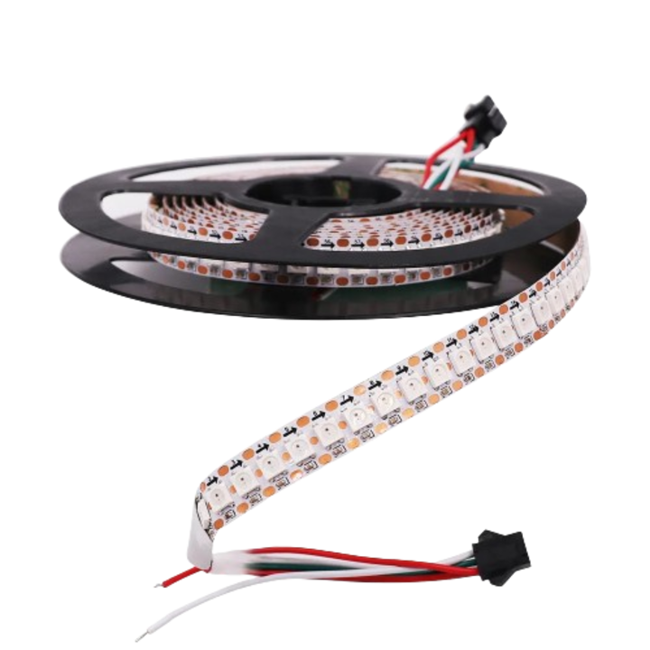 Banda LED, RGB, 60 leduri, IP65, 5m