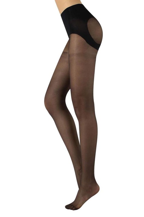 Colanti CALZITALY, Modelare, Push-Up, 20 Negru, S, Negru, S