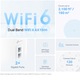 Sistem Mesh TP-Link Deco X10 (2-pack) Wi-Fi 6 Dual-Band Gigabit AX1500, cu acoperire completa pentru casa, Seamless Roaming, Self-Healing, Adaptive Path, Antivirus, Control Parental si Control Vocal