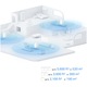 Sistem Mesh TP-Link Deco X10 (2-pack) Wi-Fi 6 Dual-Band Gigabit AX1500, cu acoperire completa pentru casa, Seamless Roaming, Self-Healing, Adaptive Path, Antivirus, Control Parental si Control Vocal