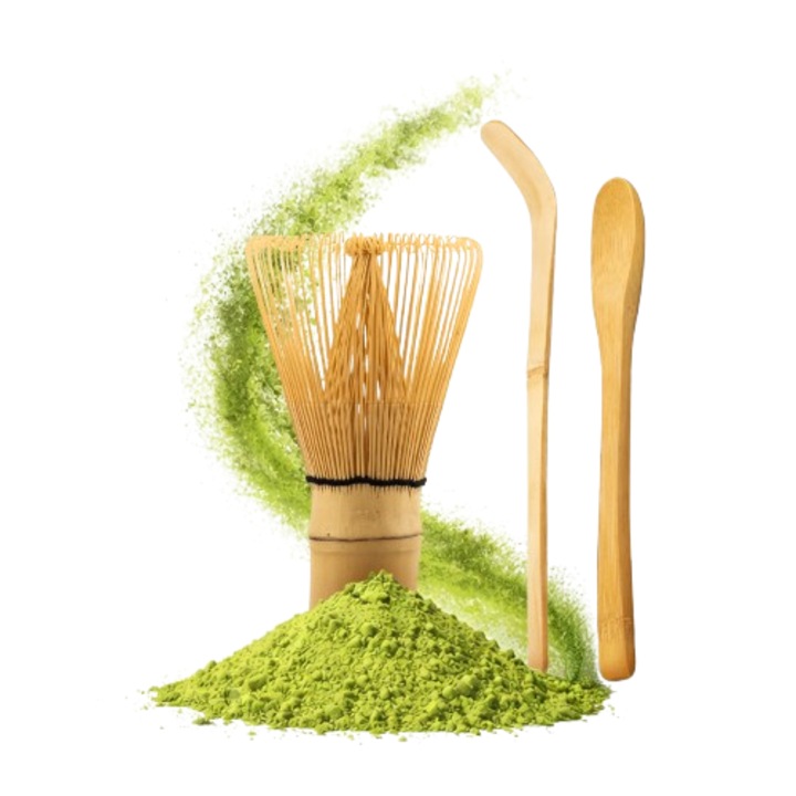 Matcha комплект Aксесоари, бъркалка Chasen шпатула Chashaku чаена лъжичка