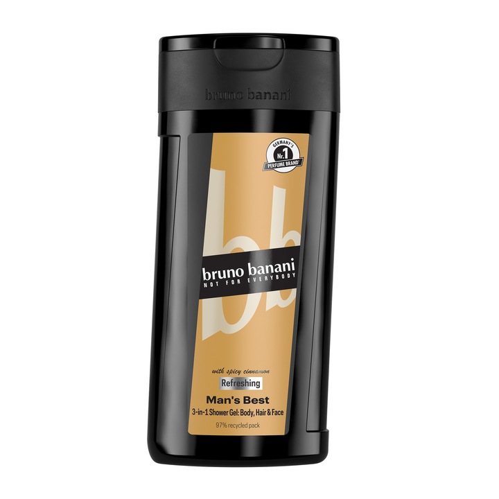 Bruno Banani Magic Man tusfurdo, 250 ml, 250 ml, Vaníliás