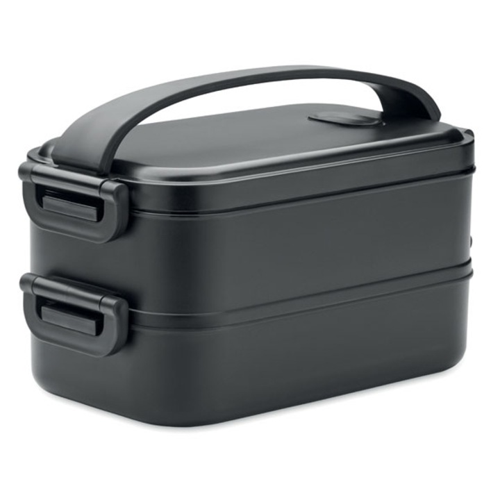 Caserola, Szevastock, 2 x 800 ml, Negru