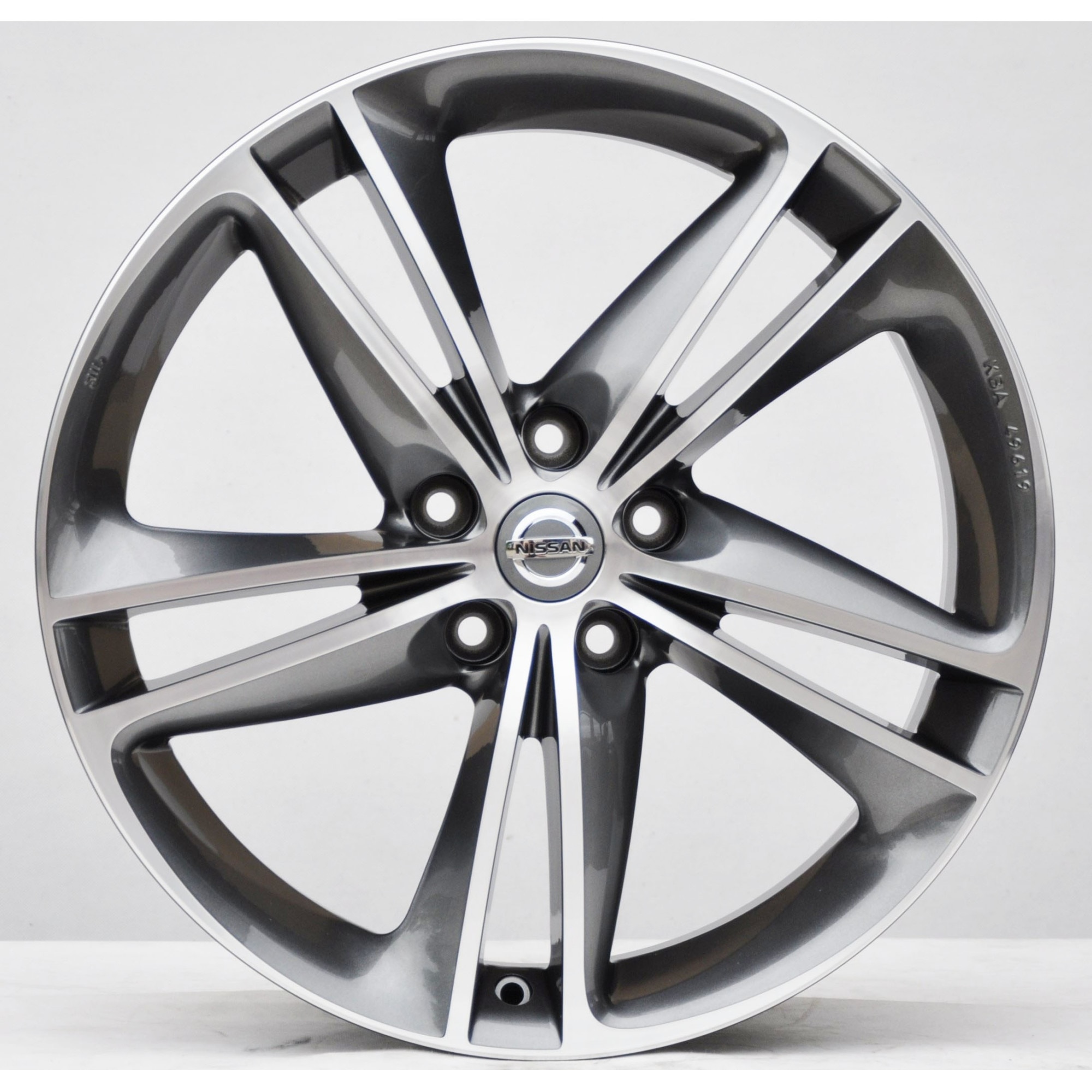 Set 4 jante aliaj Nissan, KE409-4c400-ds, 19x7 inch, 5x114.3, ET40, MG ...