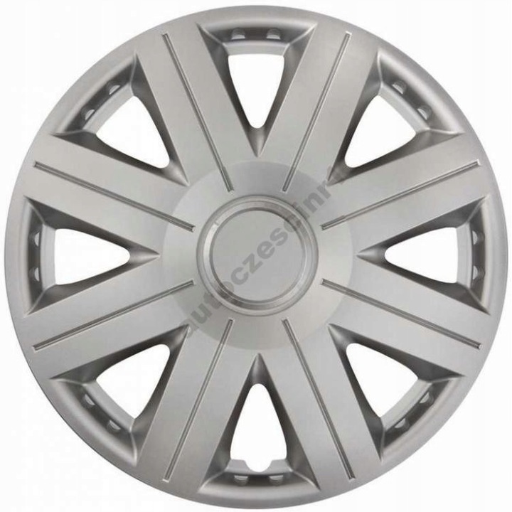 Set 4 capace roti Cosmos Rin, Polcar, 14 inchi, Argintiu