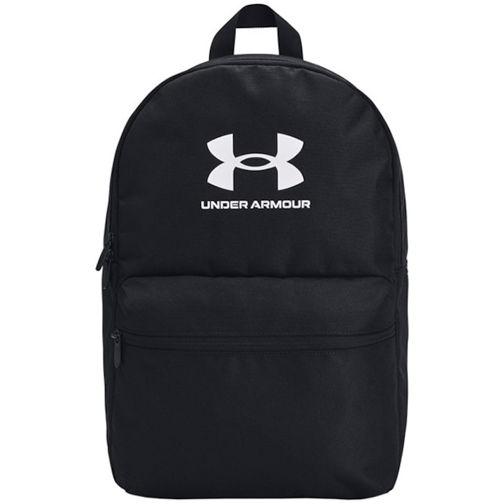 Under Armour, Унисекс непромокаема раница Loudon Lite с лого, Черен