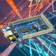 Placa de baza cu microcontroler dual-core STM32H747XI, Arduino, 480/240MHz, 2nuclee, Albastru