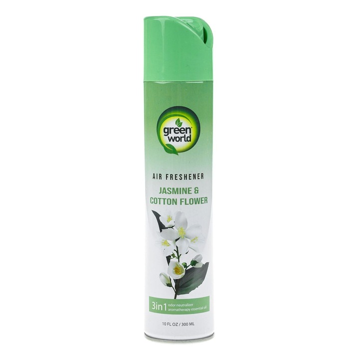 Szobafrissítő spray jázmin és pamut aromával, 300 ml