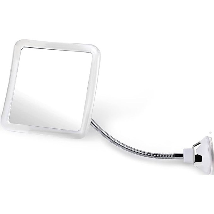 Oglinda flexibila pentru baie, reglabila cu rotire 360 ° de 6, 3 x 6, 3