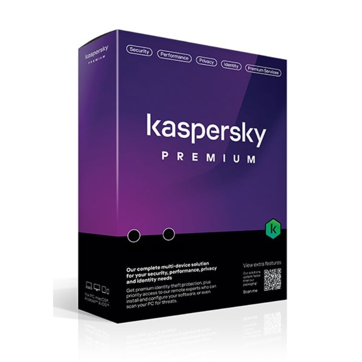 Anitivirus, Kaspersky Premium + Customer Support, 10 dispozitive, Valabilitate 2 ani