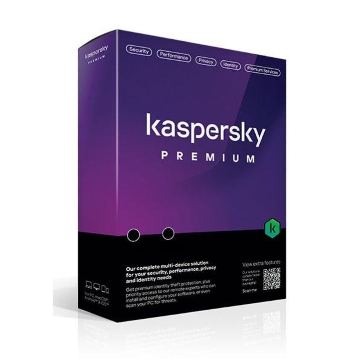 Antivirus, Kaspersky Premium + Customer Support, 20 dispozitive, Valabilitate 1 an