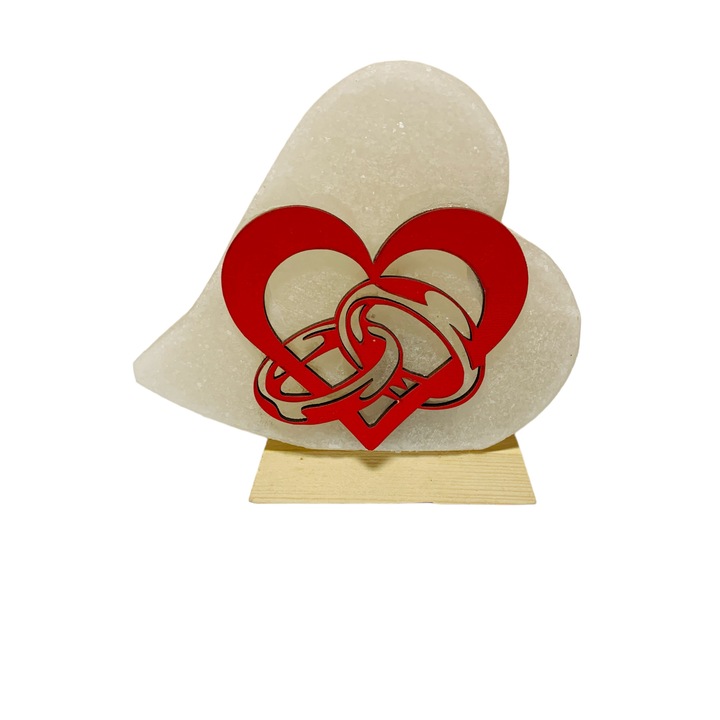 Солна лампа, с форма на сърце, %100 Естествен, 1.5 кг