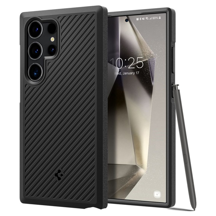 Калъф за мобилен телефон Spigen за Samsung Galaxy S24 Ultra, Core Armor, Matte Black