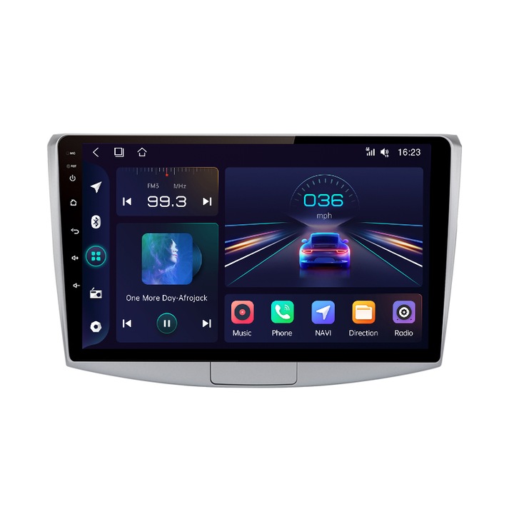Junsun GPS-navigáció, 10 hüvelykes, 2 GB RAM, 32 GB ROM, WiFi, GPS, Android auto, CarPlay, Volkswagen/Passat 7/B7 2010-2015