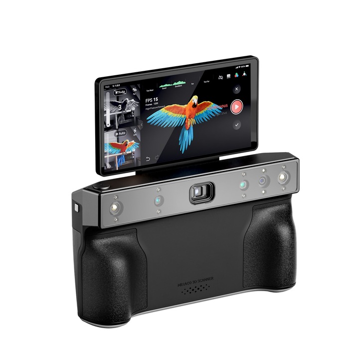 Revopoint Miraco Pro all-in-one hordozható 3D szkenner, érintőképernyő, 32 GB