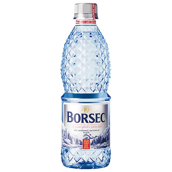 Apa Plata Borsec 0.5 L, 12 Buc/bax