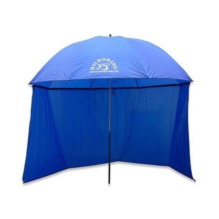 Umbrela FishOn Albastra cu Paravan 250cm