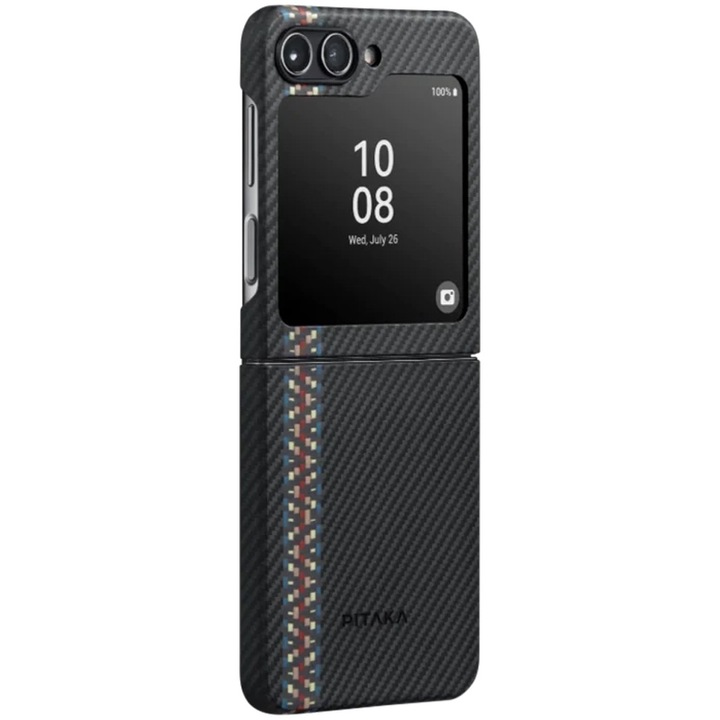 Протектор Pitaka MagEZ 3, 600D Aramid, за Samsung Galaxy Z Flip 5, MagSafe, Rhapsody