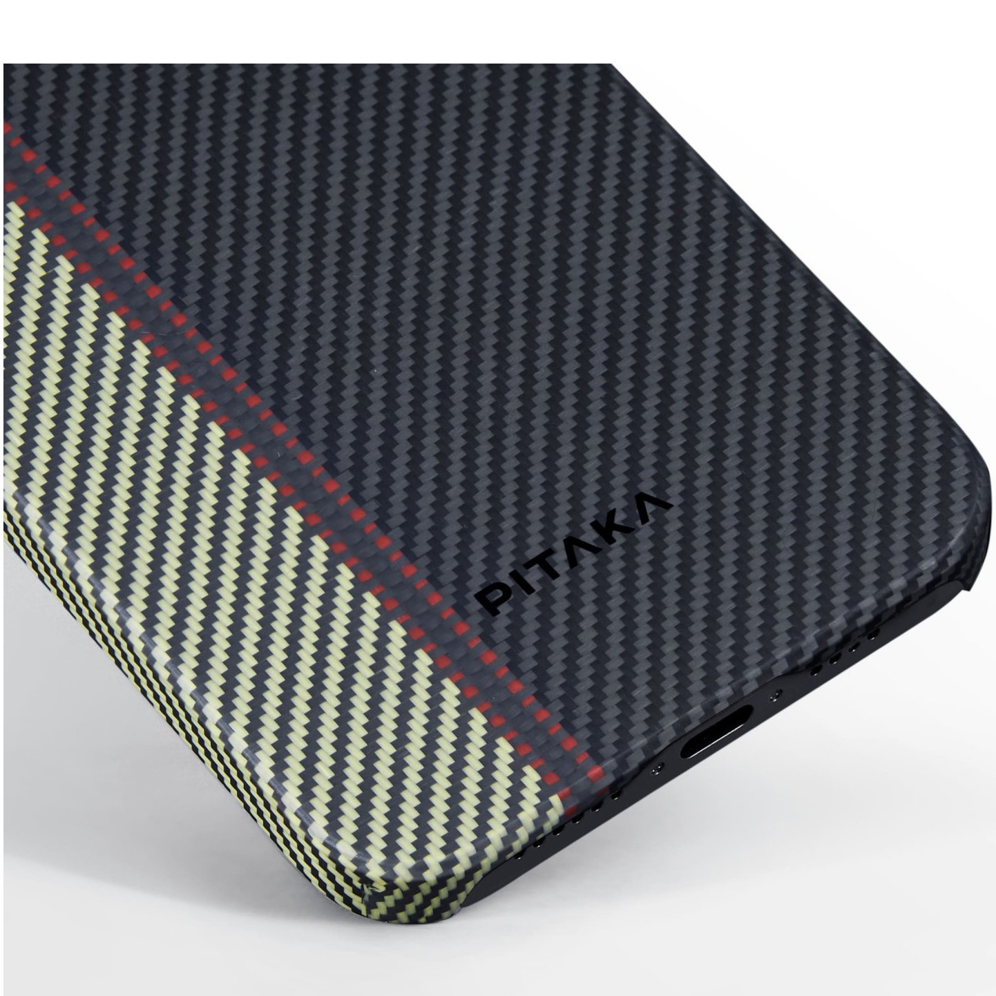 Husa de protectie Pitaka MagEZ 4, Aramida 600D, pentru iPhone 15 Pro, compatibila MagSafe, Overture