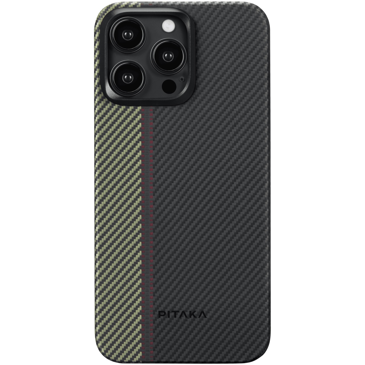 Husa de protectie Pitaka MagEZ 4, Aramida 600D, pentru iPhone 15 Pro, compatibila MagSafe, Overture
