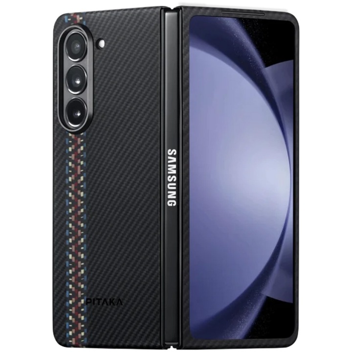 Калъф Pitaka Fusion Weaving Air Case, 600D Aramid, за Samsung Galaxy Z Fold5, Rhapsody