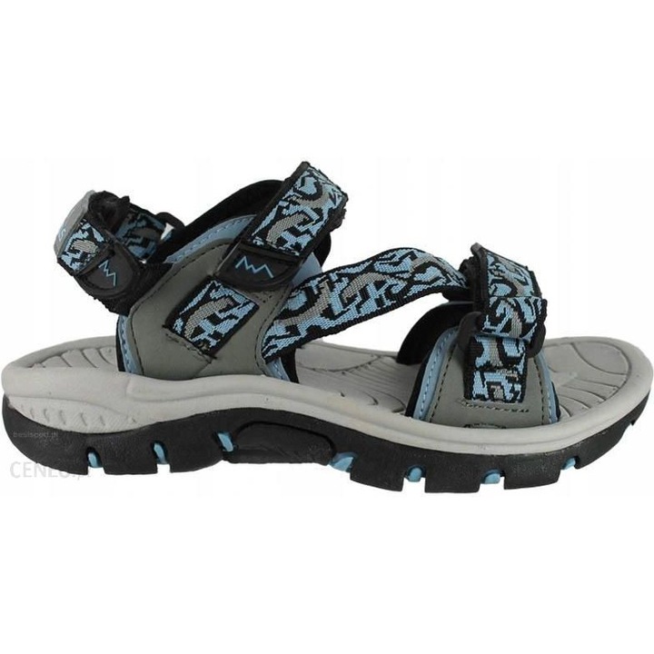 Gyermekszandálok, Campus, Textil, Szürke/Kék, Szürke/Kék, 28 EU