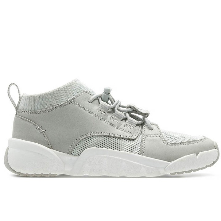 Adidasi copii, Clarks, Textil, Alb, 31 EU