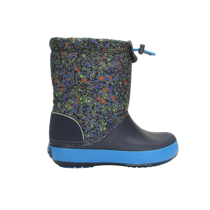 Ghete copii Crocs, Albastru/Gri, 33,5 EU
