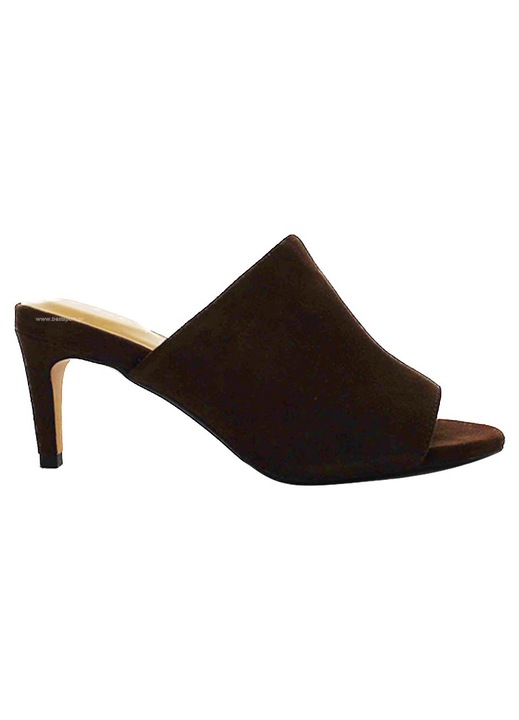Pantofi dama Clarks din piele, Maro