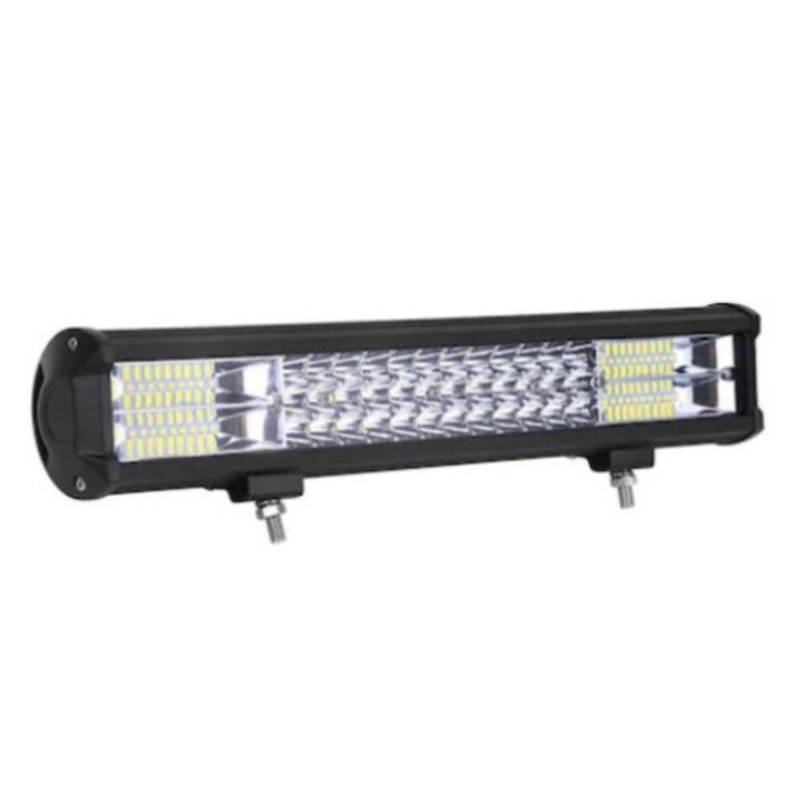 Led Bar Auto, Off Road, 288W, 96 Leduri, 55 cm, negru