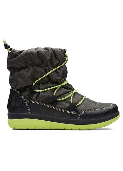 Ghete Clarks, Verde/Negru