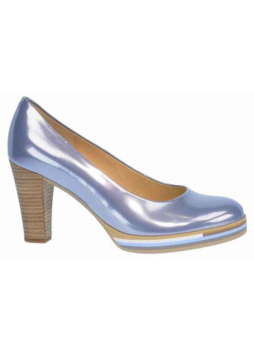 Pantofi dama, Gabor, Piele, Argintiu