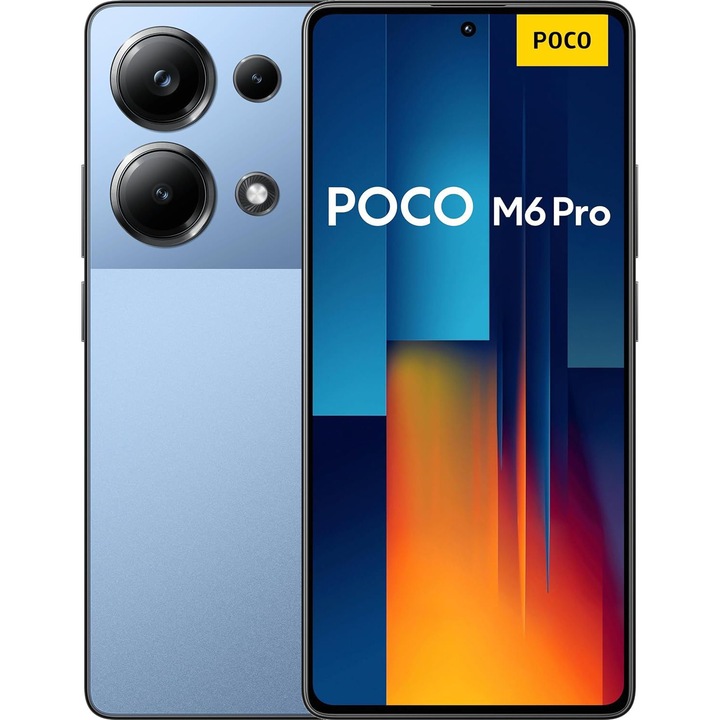 Смартфон POCO M6 Pro 4G, 8GB, 512GB, Blue