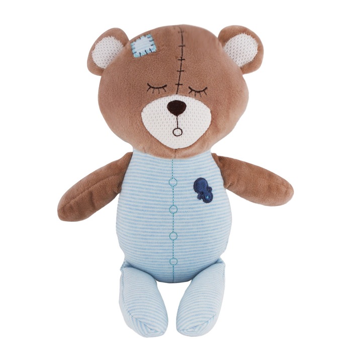 Usuletul Lucas din plus, Zola, salopeta albastra, 30 cm