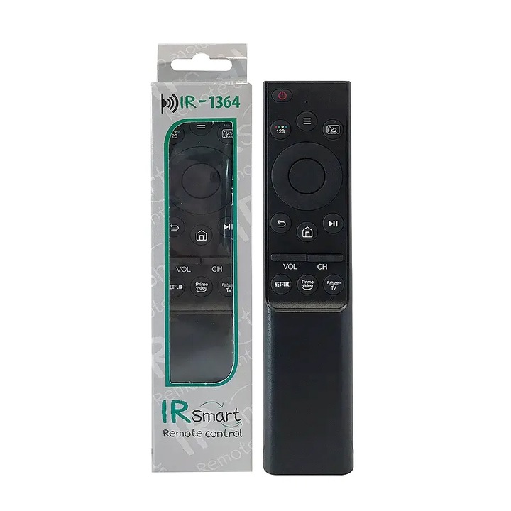 BN59-01357C, BN59-01358B Samsung Smart TV távirányító, utángyártott, IR-1364