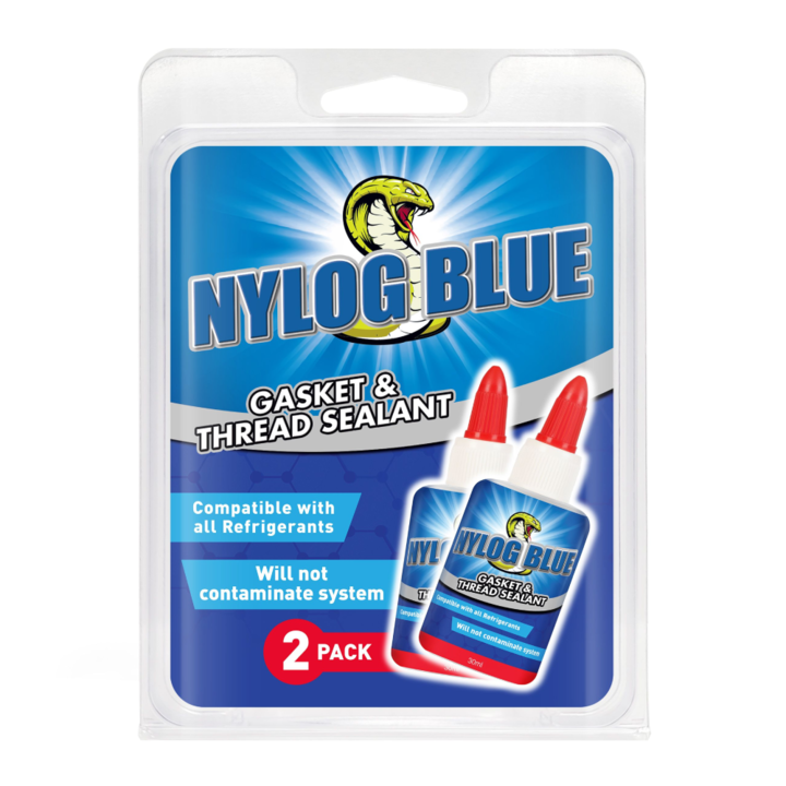 Tömítőoldat készlet, Nylog Blue hűtőcsatlakozókhoz, 2 db x 30 ml