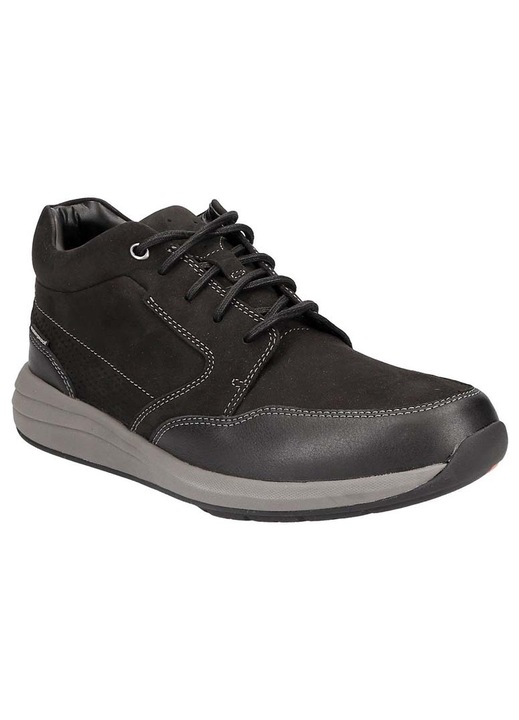Мъжки боти, Clarks, Набук, Черни, 39.5 EU
