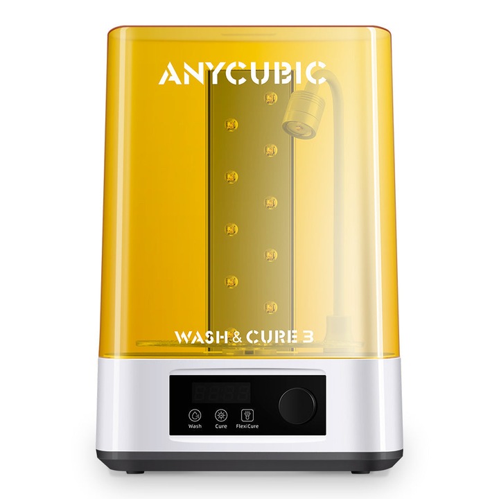 Anycubic Wash & Cure 3.0 mosó- és expozíciós állomás gyanta 3D nyomtatókhoz