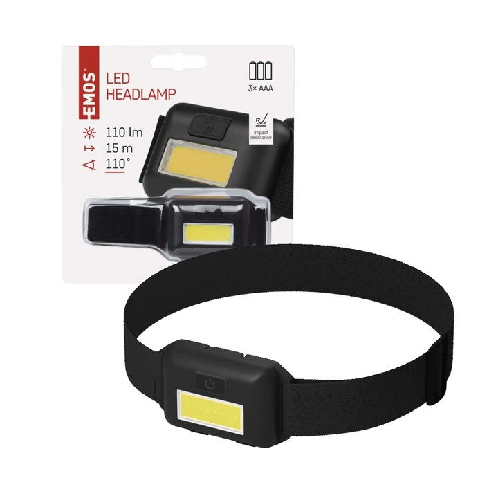 Челник EMOS, LED, 110 лумена, 3 x AAA(не са включени)