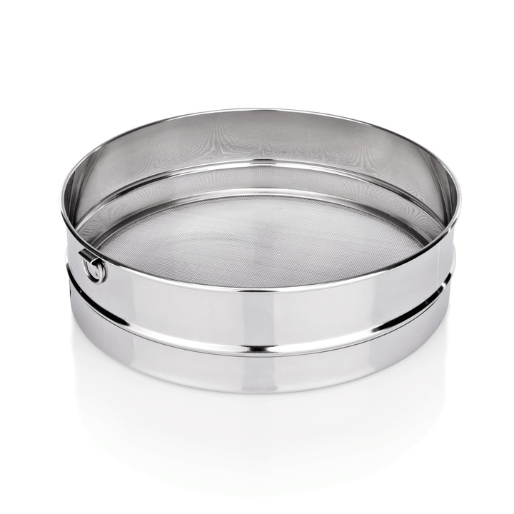 Сито за брашно от неръждаема стомана с диаметър 40 см