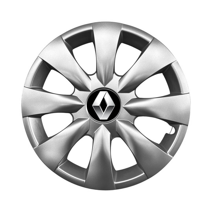 Set 4 Capace Roti R15 AutoSSF ®, Potrivite Jantelor de 15 inch, pentru RENAULT, Model 316