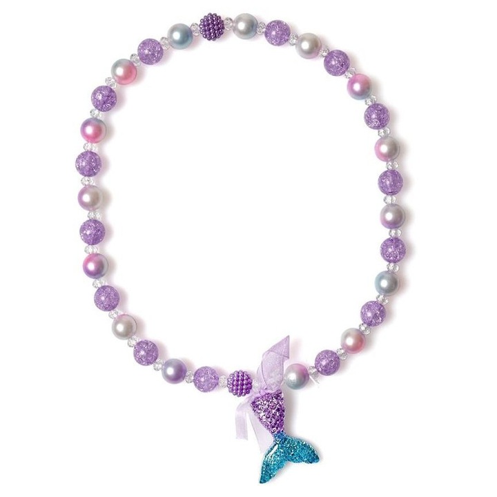 Colier THK csúcs Pandora Sirena, Zana, Regina, Mov pasztell