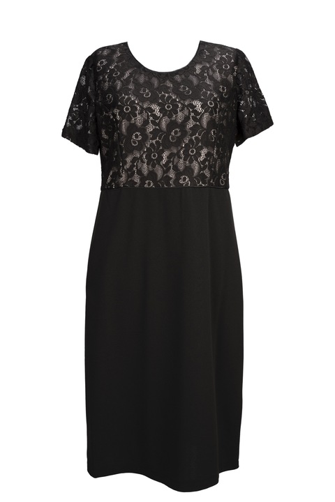 Compleu dama, din 2 piese, neagra, Negru