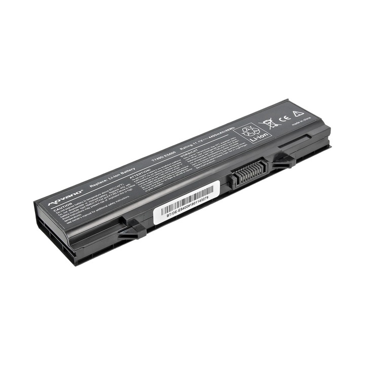 Baterie de laptop pentru Dell Latitude E5400/E5500, Movano, 4400 mAh