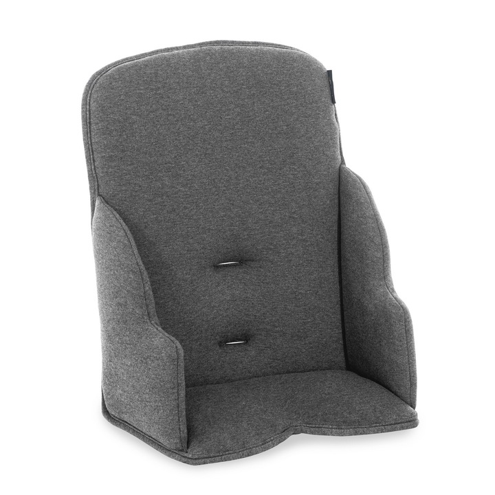 Insertie scaun de masa copii, Alpha Click, Textil, Gri