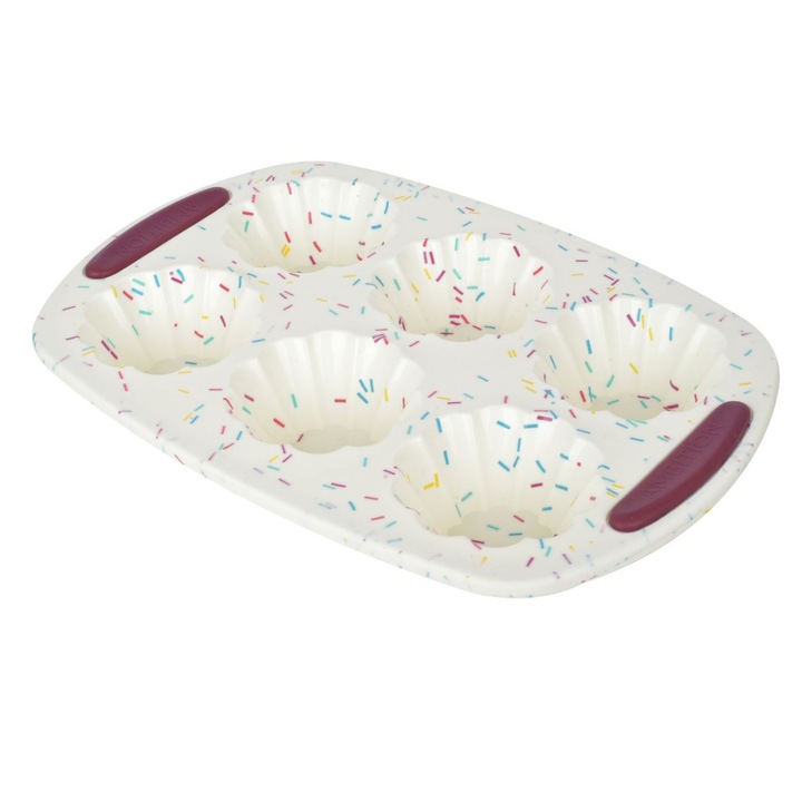 Forma briose Ambition Felice, 6 portii, 30x20.5cm, silicon crem